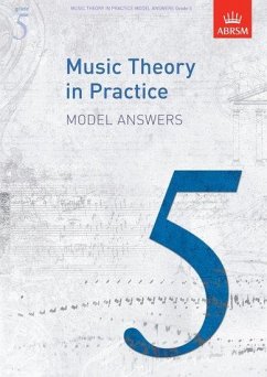 Cover Music Theory in Practice Model Answers, Grade 5