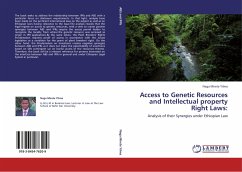 Access to Genetic Resources and Intellectual property Right Laws: - Yilma, Nega Mirete