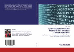 Sparse Approximation Methods For Wireless Sensor Networks