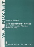 Ouvertüre zur Oper Die Zauberflöte KV 620 für 6 Flöten oder Flötenchor