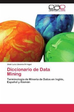 Diccionario de Data Mining - Llavona Arregui, José Luis