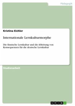 Internationale Lernkulturmorphe - Eichler, Kristina