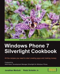 Windows Phone 7 Silverlight Cookbook - Schiefer Jr, Robb; Marbutt, Jonathan