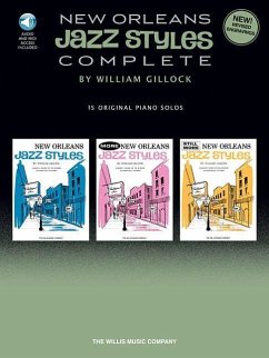 Cover New Orleans Jazz Styles - Complete - All 15 Original Piano Solos Included Book/Online Audio