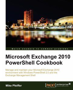 Cover Microsoft Exchange 2010 Powershell Cookbook