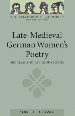 Late-Medieval German Women's Poetry