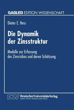 Die Dynamik der Zinsstruktur - Hess, Dieter E.
