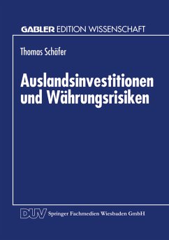 Auslandsinvestitionen und Währungsrisiken - Schäfer, Thomas