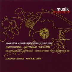 Romantische Musik Für Streichorchester Aus Tirol - Siessl/Orchester Der Akademie St.Blasius