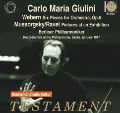 Sechs Stücke Op.6/Bilder Einer Ausstellung - Giulini,Carlo Maria/Berliner Philharmoniker
