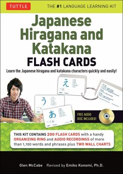 Japanese Hiragana and Katakana Flash Cards Kit - McCabe, Glen