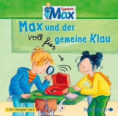 Max und der voll fies gemeine Klau / Typisch Max Bd.2 (1 Audio-CD) - Tielmann, Christian