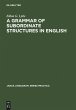 A Grammar of Subordinate Structures in... - Bild 1
