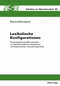 Lexikalische Konfigurationen - Höhmann, Doris
