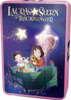 Cover Schmidt Spiele 56602 - Lauras Stern: Laura und die Traummonster, 100 Teile, Metalldose