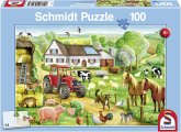 Schmidt 56003 - Fröhlicher Bauernhof, 100 Teile Schmidt 56003 - Fröhlicher Bauernhof, 100 Teile