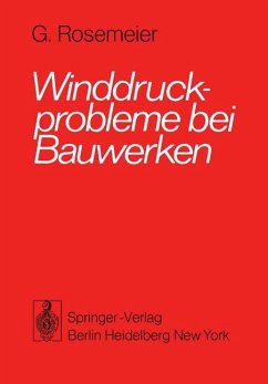 Winddruckprobleme bei Bauwerken - Rosemeier, Gustav-Erich