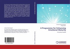 A Programme for Enhancing Emotional Maturity - Dutta Dangwal, Archana;Goel, Chhaya