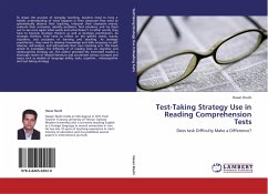 Test-Taking Strategy Use in Reading Comprehension Tests