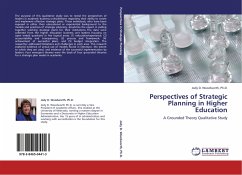 Perspectives of Strategic Planning in Higher Education