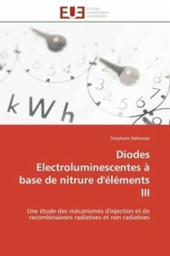 Diodes Electroluminescentes à base de nitrure d'éléments III - Dalmasso, Stéphane