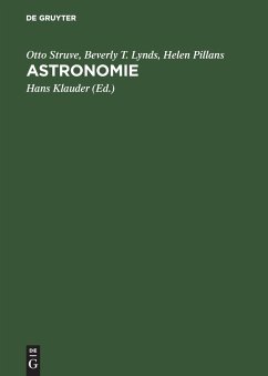 Astronomie - Struve, Otto;Lynds, Beverly T.;Pillans, Helen