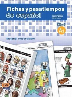 Fichas Y Pasatiempos de Español A1 Material Fotocopiable - Martín, Adelaida; Miranda, Ximena; Seseña, Marta