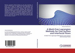 A Mesh-Free Lagrangian Methods for Free Surface and Interfacial Flows
