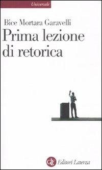 Cover Prima lezione di retorica