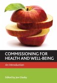 Commissioning for health and well-being