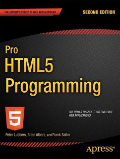 Pro HTML5 Programming - Lubbers, Peter;Salim, Frank;Albers, Brian