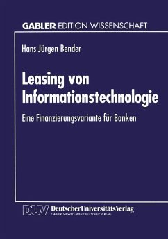 Leasing von Informationstechnologie - Bender, Hans J.