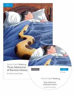 Level 4: Three Adventures of Sherlock Holmes Book and MP3 Pack - Doyle, Arthur Conan