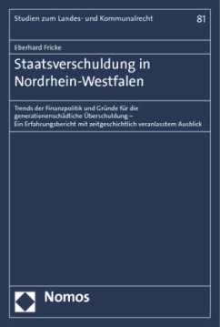 Staatsverschuldung in Nordrhein-Westfalen - Fricke, Eberhard