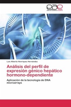 Análisis del perfil de expresión génico hepático hormono-dependiente