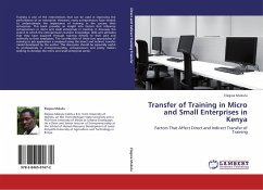 Transfer of Training in Micro and Small Enterprises in Kenya