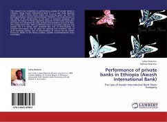 Cover Performance of private banks in Ethiopia (Awash International Bank)