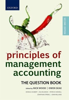 Principles of Management Accounting - Wood, Nick; Skae, Owen