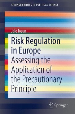 Risk Regulation in Europe - Tosun, Jale