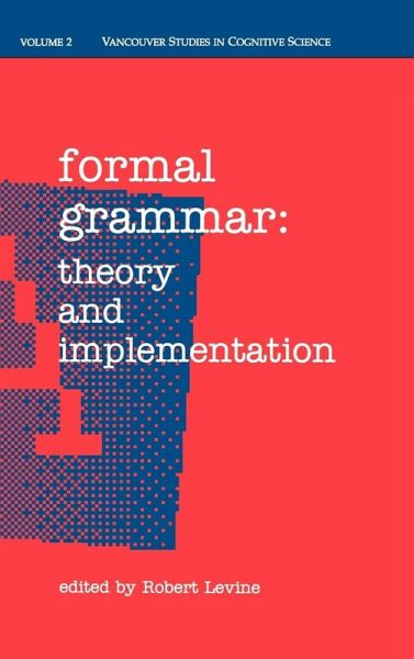 Formal Grammar Formal Grammar