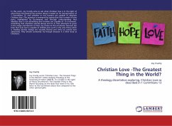 Christian Love -The Greatest Thing in the World?