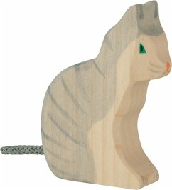 Holztiger 80055 - Katze, sitzend