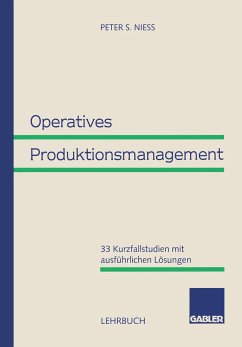 Operatives Produktionsmanagement - Niess, Peter S.
