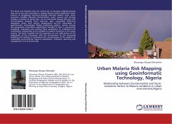 Urban Malaria Risk Mapping using Geoinformatic Technology, Nigeria