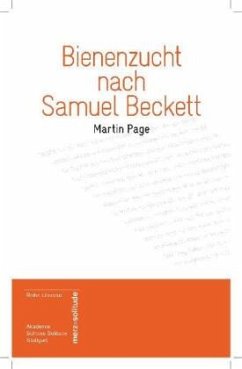Bienenzucht nach Samuel Beckett - Page, Martin