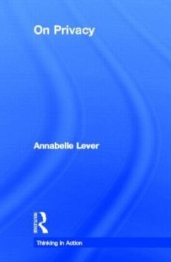 On Privacy - Lever, Annabelle