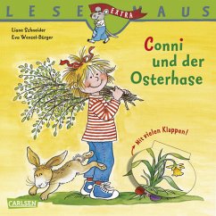 LESEMAUS, Band 15: Conni und der Osterhase - Mit vielen lustigen Klappen - Schneider, Liane