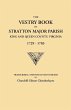 Vestry Book of Stratton Major Parish,... - Bild 1
