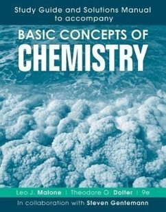 Basic Concepts of Chemistry, 9e Study Guide and Solutions Manual - Malone, Leo J; Dolter, Theodore O