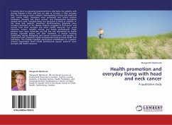 Health promotion and everyday living with head and neck cancer - Björklund, Margereth